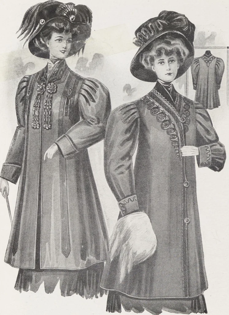 An illustration from Winter-saison, saison d'hiver, 1908/09, 1908, leaf 6