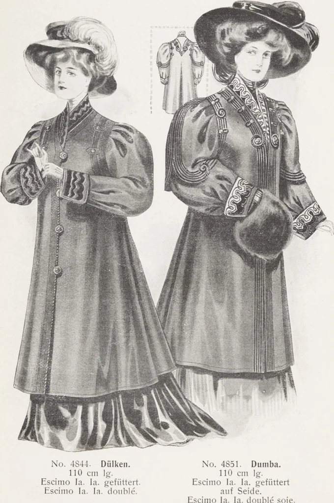 An illustration from Winter-saison, saison d'hiver, 1908/09, 1908, leaf 9
