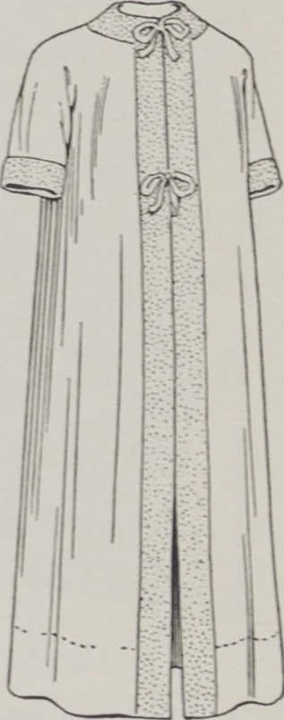 An illustration from Patterns for children and misses' garments, 1917, leaf 11