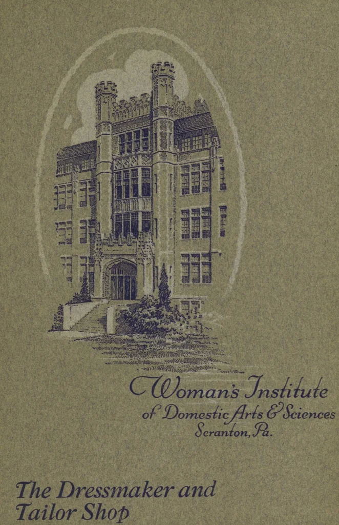 An illustration from The dressmaker and tailor shop, 1917, leaf 1