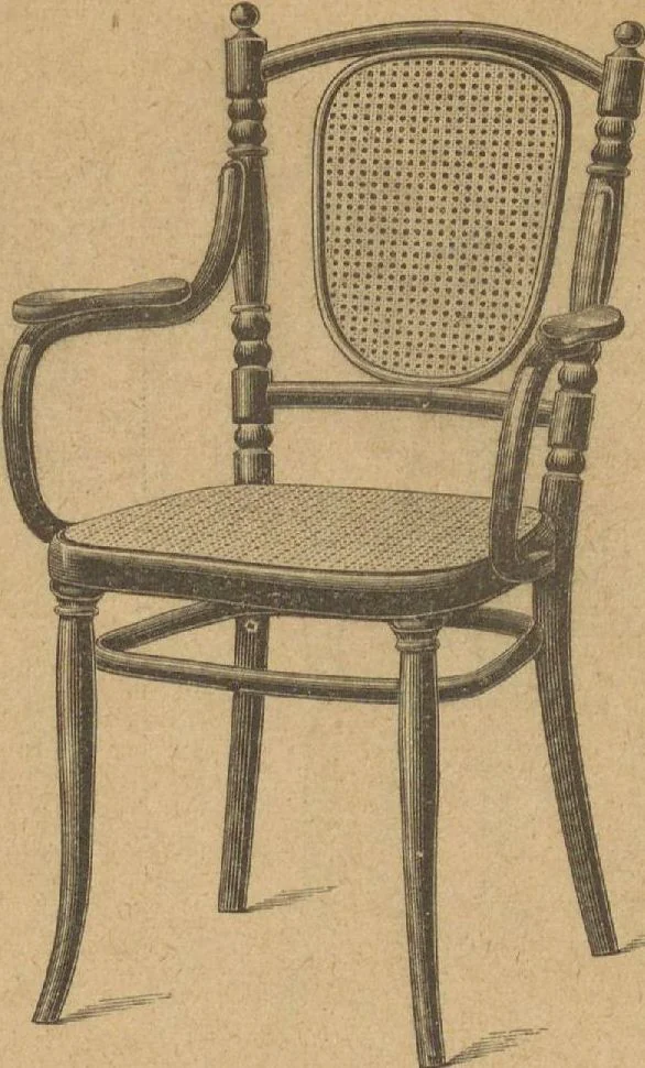 An illustration from Extracto del catalogo principal / Thonet Hermanos, 1895, leaf 10