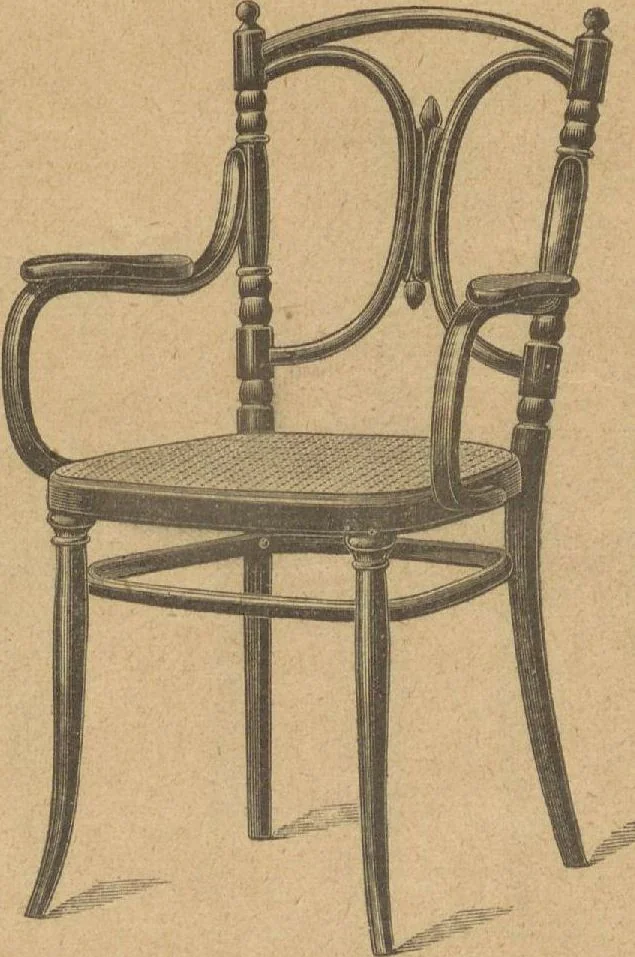 An illustration from Extracto del catalogo principal / Thonet Hermanos, 1895, leaf 10