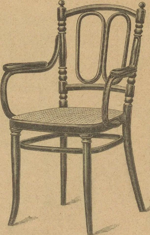 An illustration from Extracto del catalogo principal / Thonet Hermanos, 1895, leaf 10