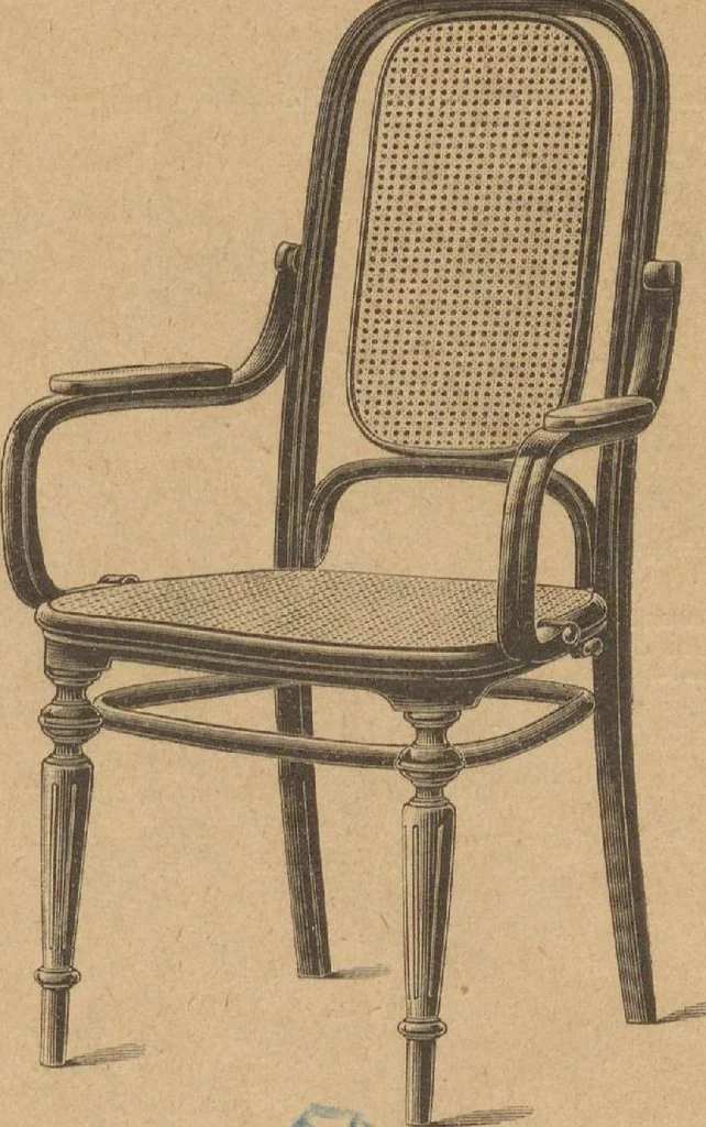 An illustration from Extracto del catalogo principal / Thonet Hermanos, 1895, leaf 12