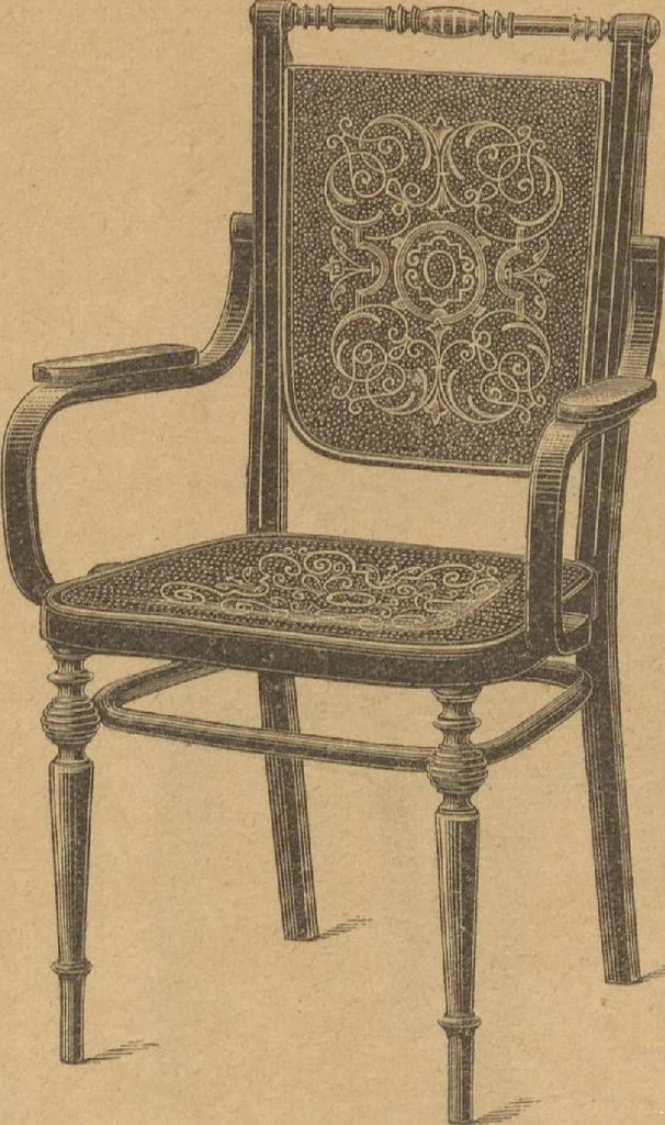 An illustration from Extracto del catalogo principal / Thonet Hermanos, 1895, leaf 14