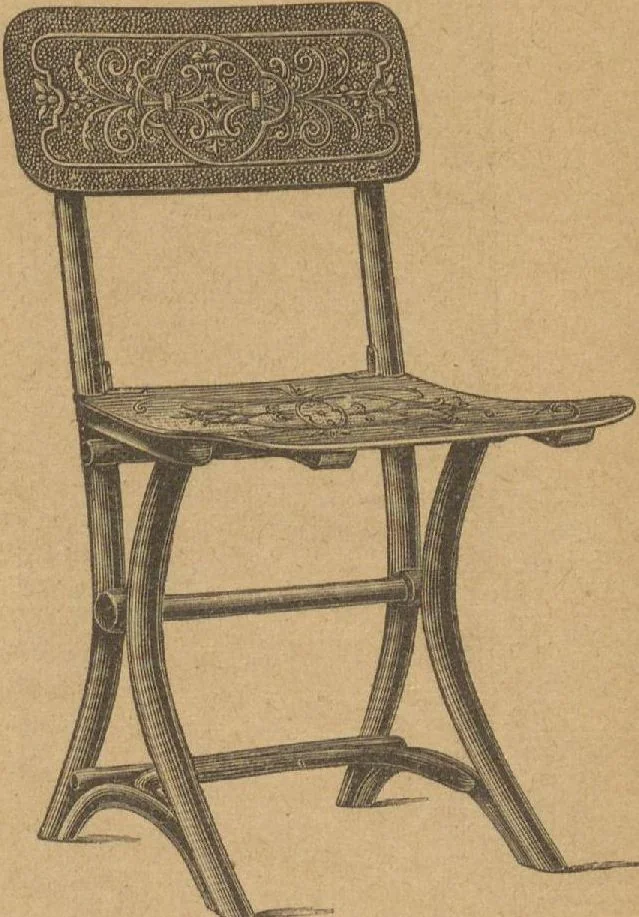 An illustration from Extracto del catalogo principal / Thonet Hermanos, 1895, leaf 32
