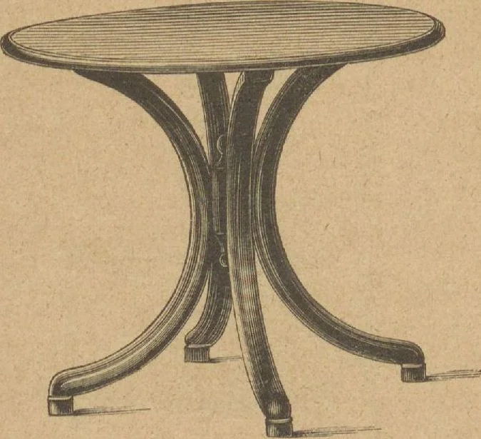 An illustration from Extracto del catalogo principal / Thonet Hermanos, 1895, leaf 34