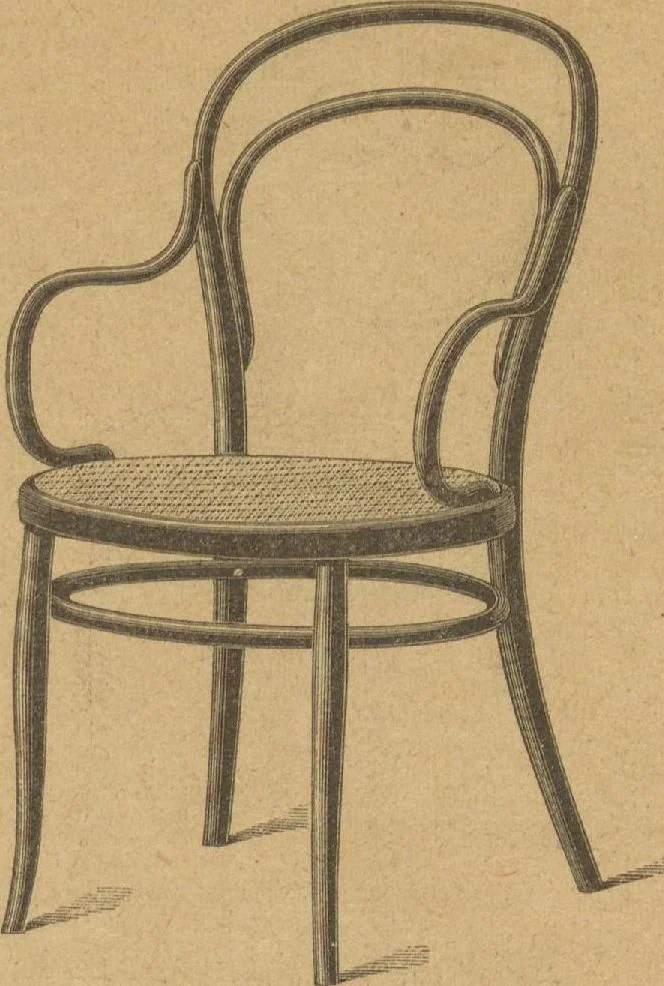An illustration from Extracto del catalogo principal / Thonet Hermanos, 1895, leaf 4