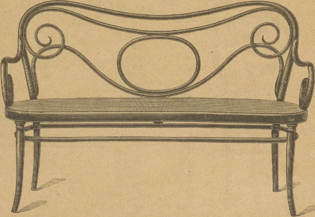 An illustration from Extracto del catalogo principal / Thonet Hermanos, 1895, leaf 4