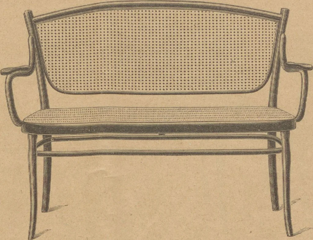 An illustration from Extracto del catalogo principal / Thonet Hermanos, 1895, leaf 9