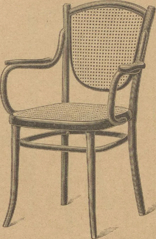 An illustration from Extracto del catalogo principal / Thonet Hermanos, 1895, leaf 9