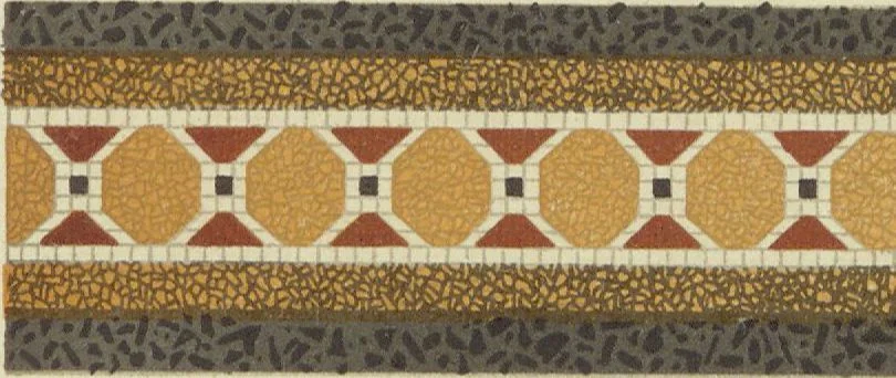 An illustration from Travaux de mosaïque & imitation marbre / entreprise de construction J. Comiotto, 1920, leaf 5
