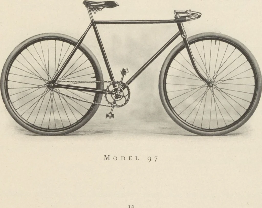 An illustration from Warwick : automobiles, motor cycles, bicycles, 1903, 1903, leaf 13