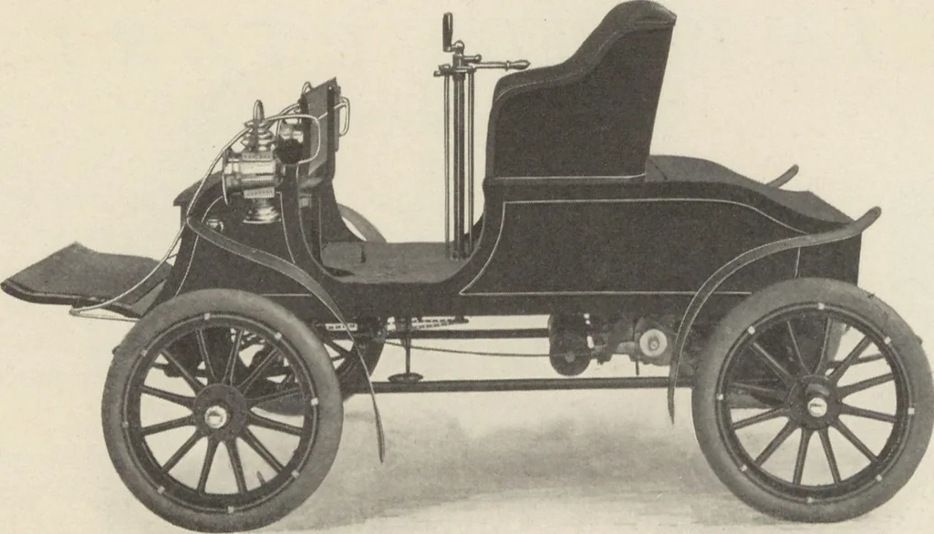 An illustration from Warwick : automobiles, motor cycles, bicycles, 1903, 1903, leaf 5