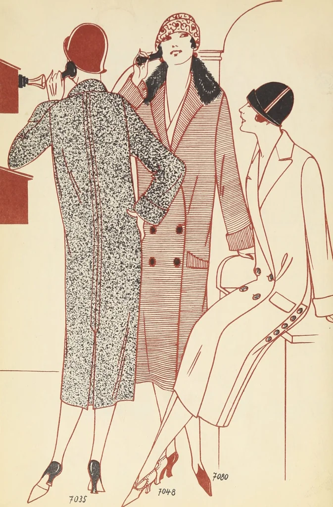 An illustration from [Herbst und Winter-Saison, 1925-1926], 1925, leaf 10