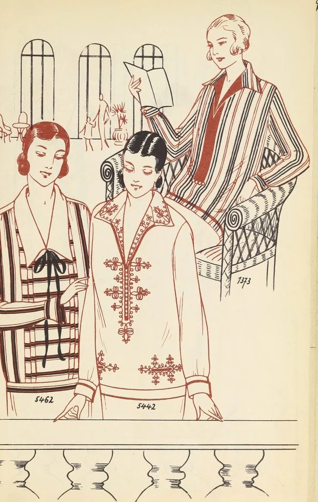 An illustration from [Herbst und Winter-Saison, 1925-1926], 1925, leaf 23