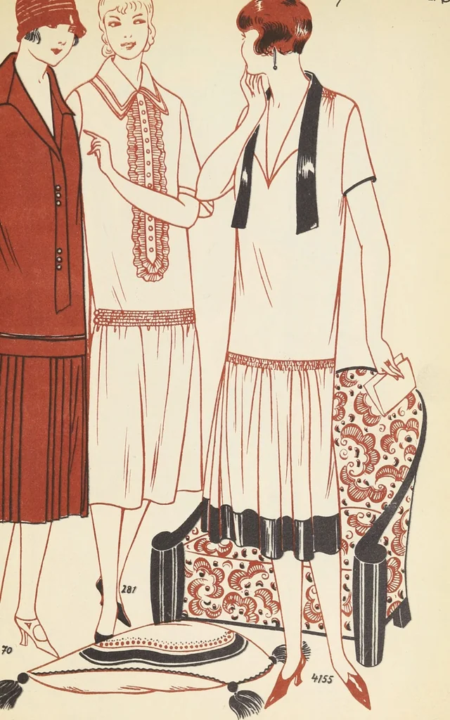 An illustration from [Herbst und Winter-Saison, 1925-1926], 1925, leaf 5