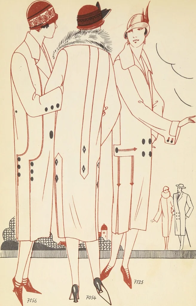 An illustration from [Herbst und Winter-Saison, 1925-1926], 1925, leaf 8