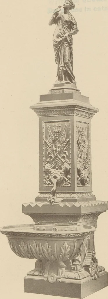 An illustration from Sanitary drinking fountains, 1911, leaf 18