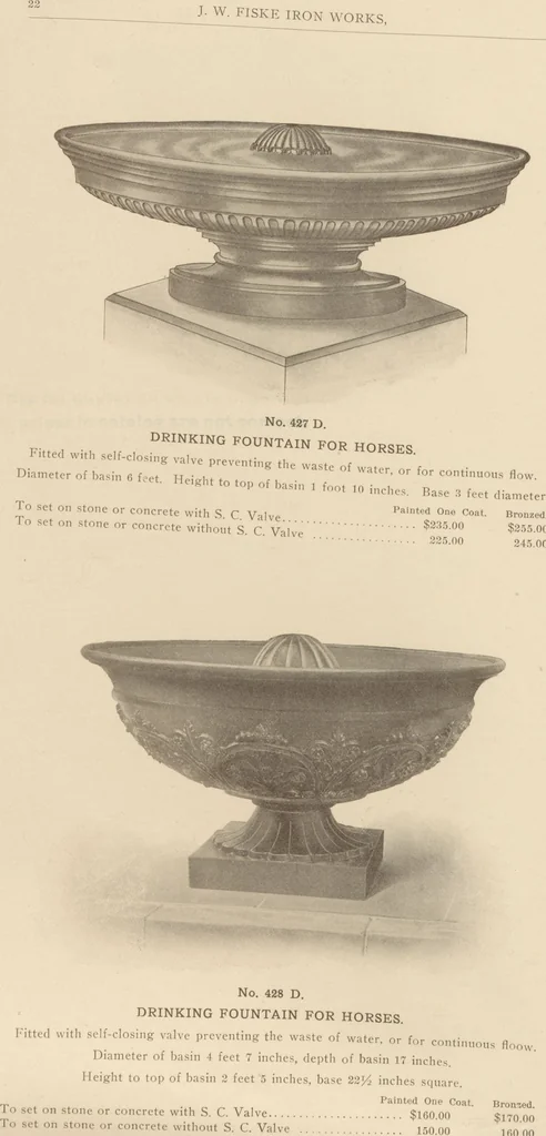 An illustration from Sanitary drinking fountains, 1911, leaf 23