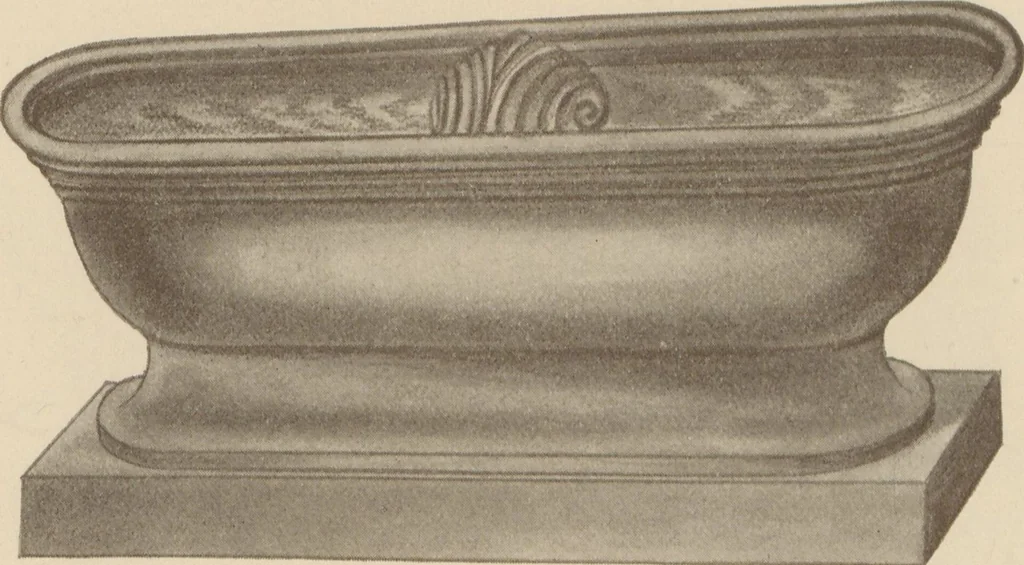 An illustration from Sanitary drinking fountains, 1911, leaf 28