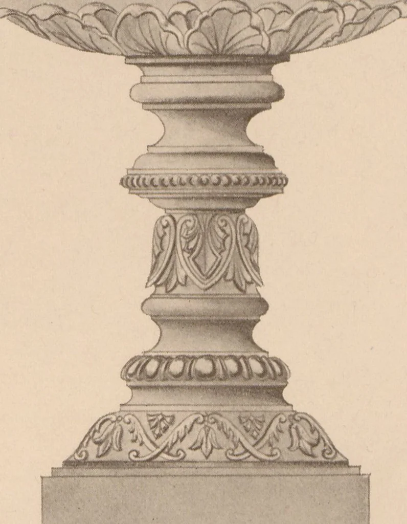 An illustration from Sanitary drinking fountains, 1911, leaf 38