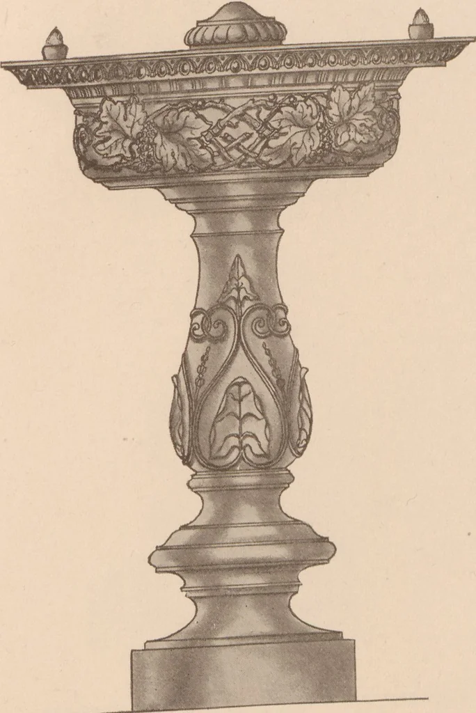 An illustration from Sanitary drinking fountains, 1911, leaf 46