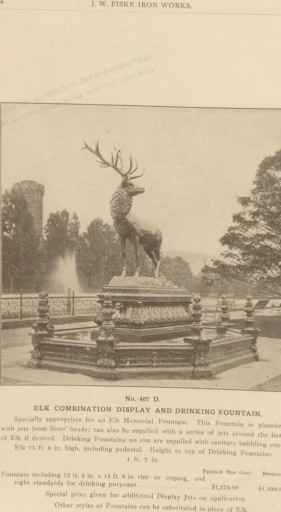 An illustration from Sanitary drinking fountains, 1911, leaf 5