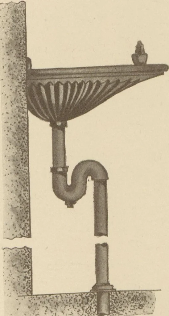 An illustration from Sanitary drinking fountains, 1911, leaf 60