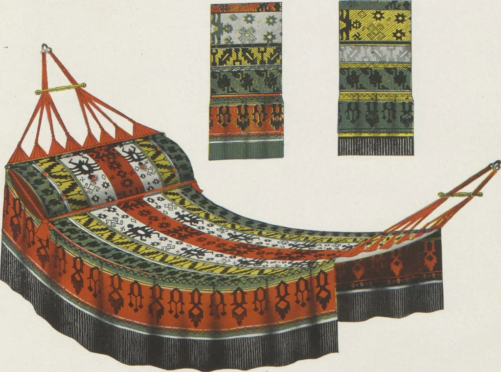 An illustration from Hammocks : couch hammocks, stands, ropes, chains, hooks and attachments, 1918, leaf 25