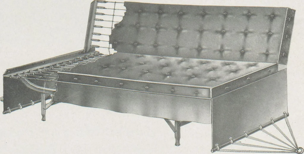 An illustration from Hammocks : couch hammocks, stands, ropes, chains, hooks and attachments, 1918, leaf 41