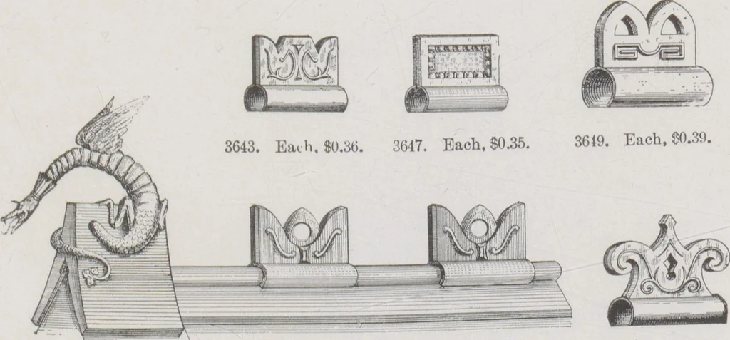 An illustration from Architectural sheet metal work / W.H. Mullins Co, 1909, leaf 10
