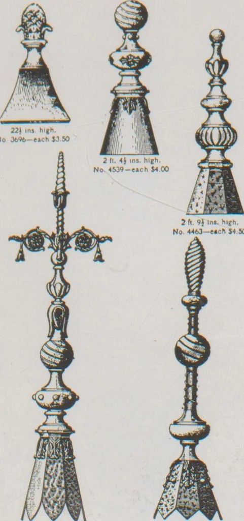 An illustration from Architectural sheet metal work / W.H. Mullins Co, 1909, leaf 12