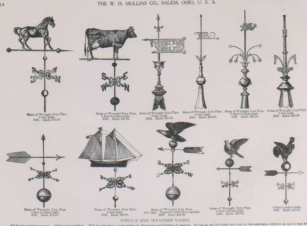 An illustration from Architectural sheet metal work / W.H. Mullins Co, 1909, leaf 16