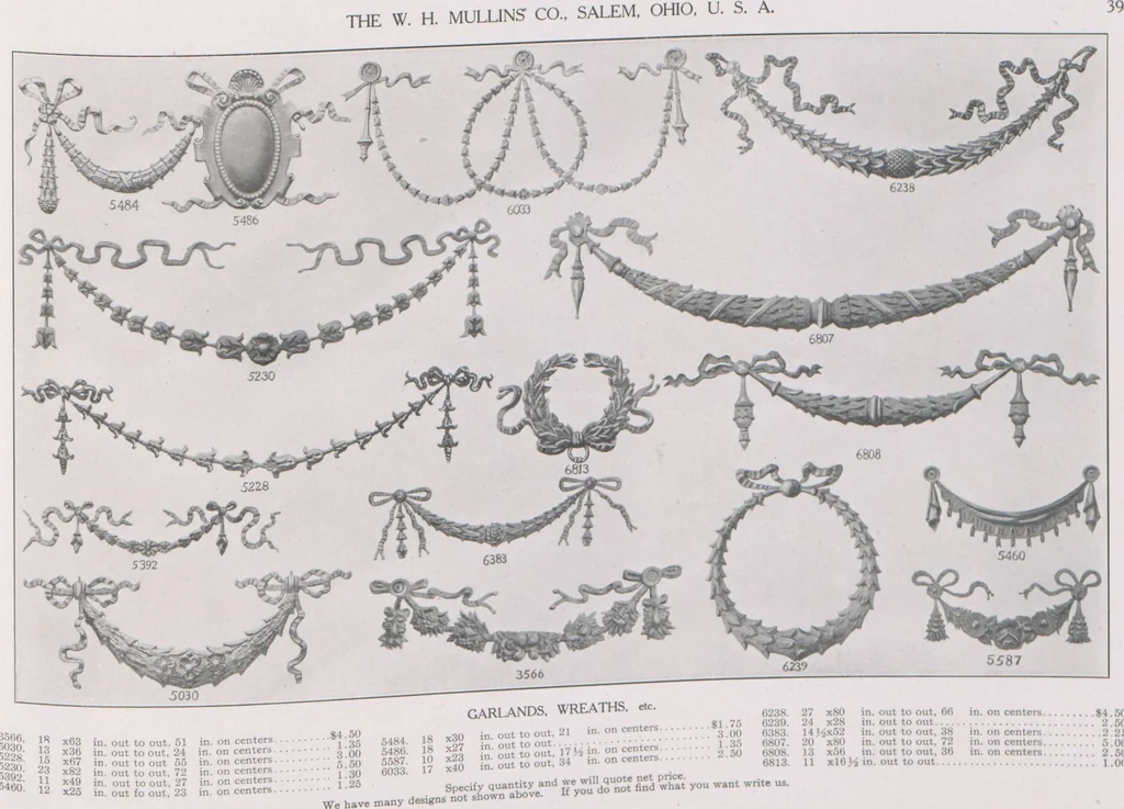 An illustration from Architectural sheet metal work / W.H. Mullins Co, 1909, leaf 41