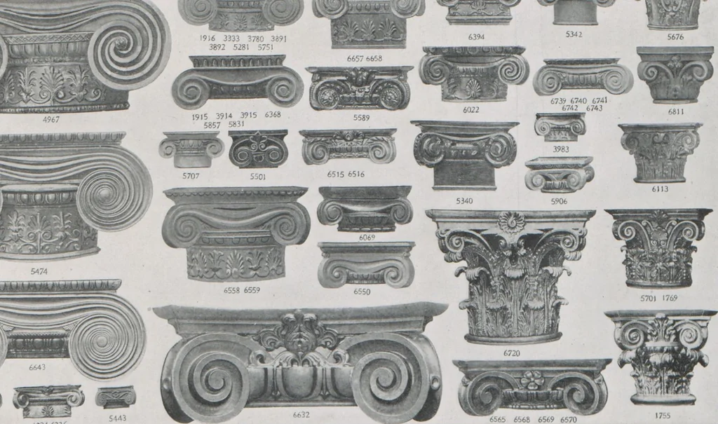 An illustration from Architectural sheet metal work / W.H. Mullins Co, 1909, leaf 59