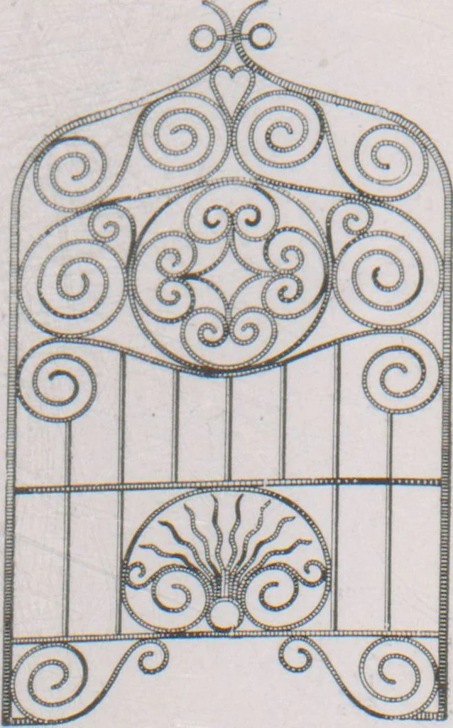 An illustration from Architectural sheet metal work / W.H. Mullins Co, 1909, leaf 60