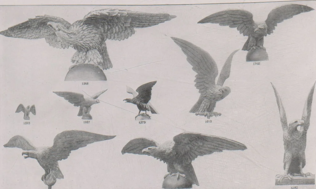 An illustration from Architectural sheet metal work / W.H. Mullins Co, 1909, leaf 64