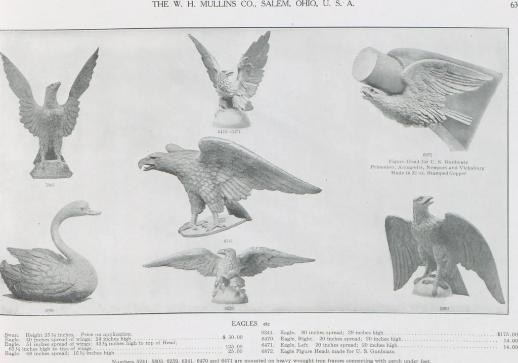 An illustration from Architectural sheet metal work / W.H. Mullins Co, 1909, leaf 65