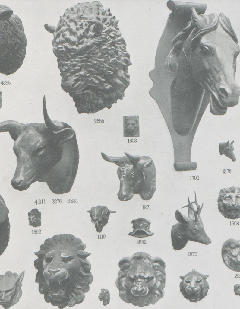 An illustration from Architectural sheet metal work / W.H. Mullins Co, 1909, leaf 71