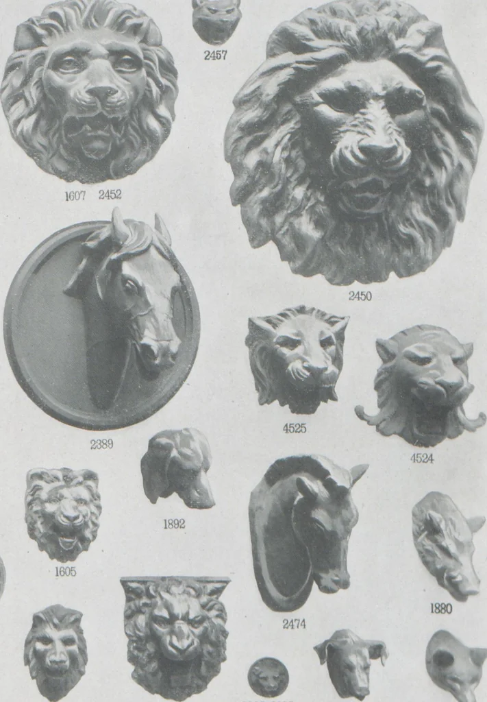 An illustration from Architectural sheet metal work / W.H. Mullins Co, 1909, leaf 71