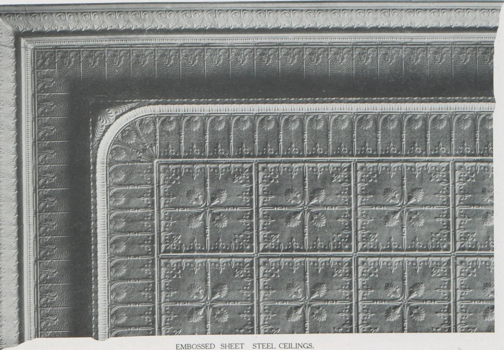 An illustration from Architectural sheet metal work / W.H. Mullins Co, 1909, leaf 73