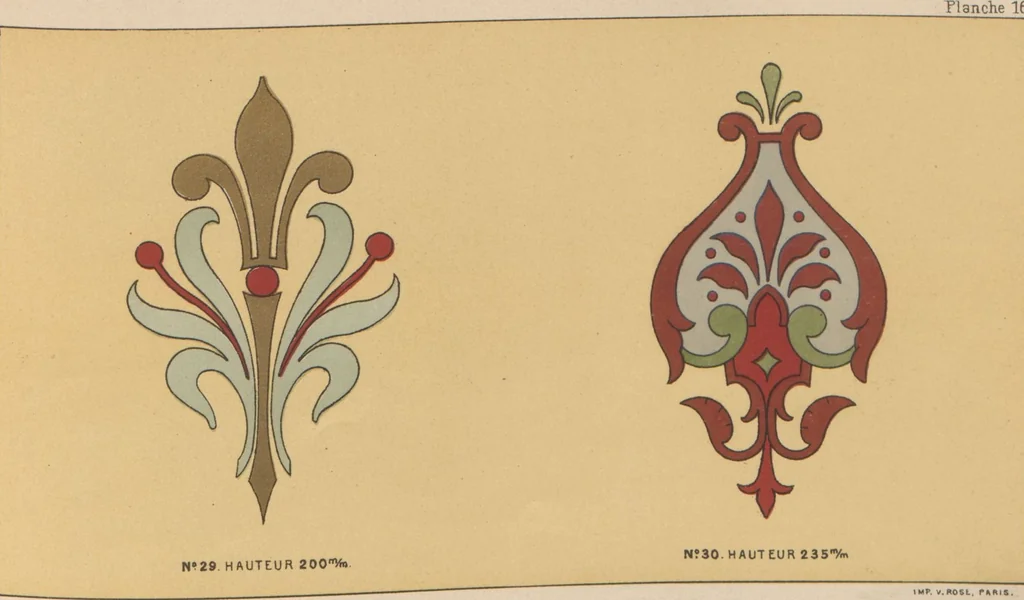 An illustration from Peinture express, 1890, leaf 17