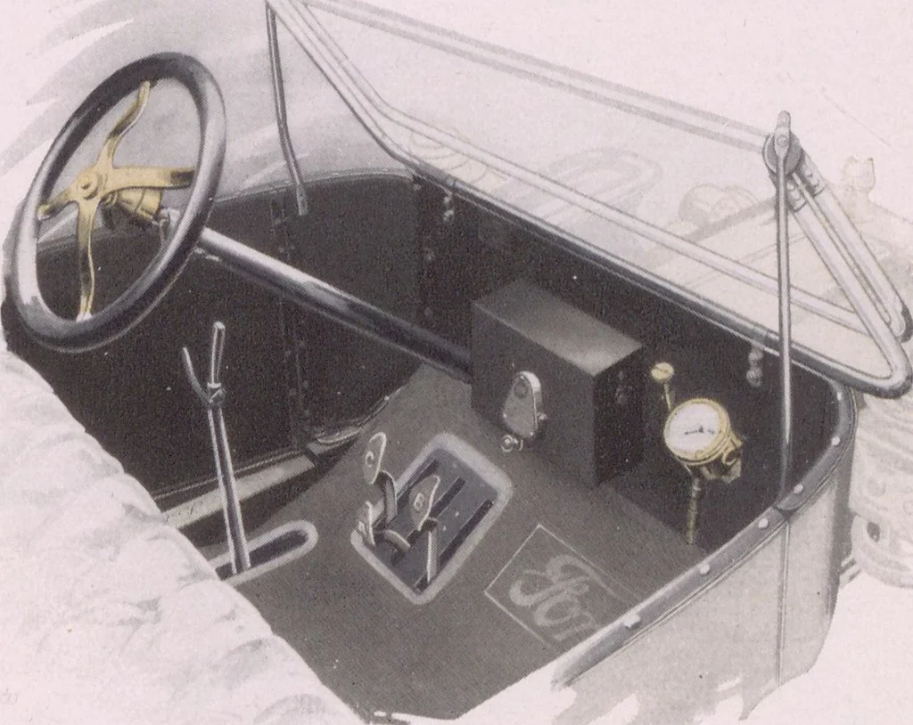 An illustration from Ford motor cars, 1912, leaf 21