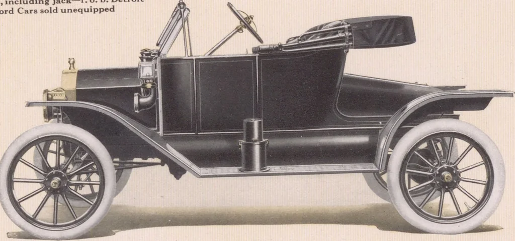 An illustration from Ford motor cars, 1912, leaf 8