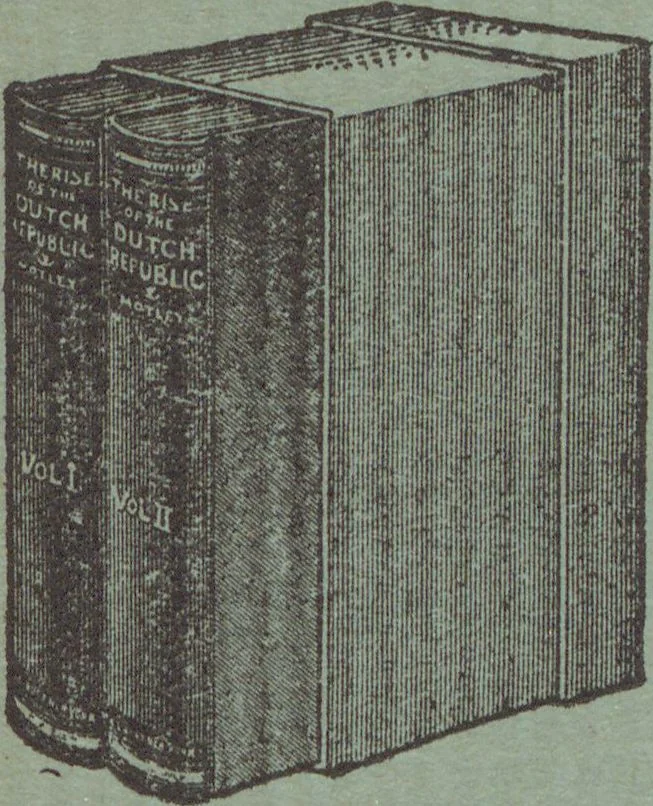 An illustration from Catalogue of miscellaneous and standard books, 1897-8 / R.H. White Co, 1897, leaf 103