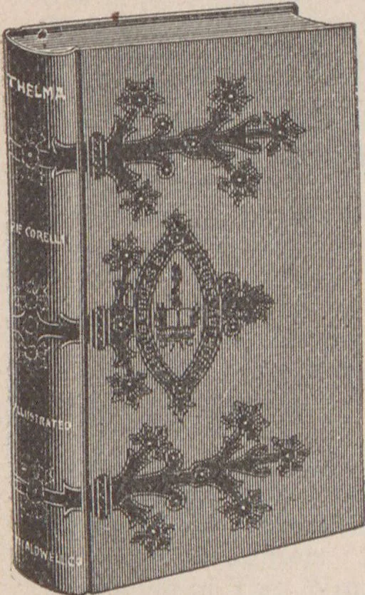 An illustration from Catalogue of miscellaneous and standard books, 1897-8 / R.H. White Co, 1897, leaf 17