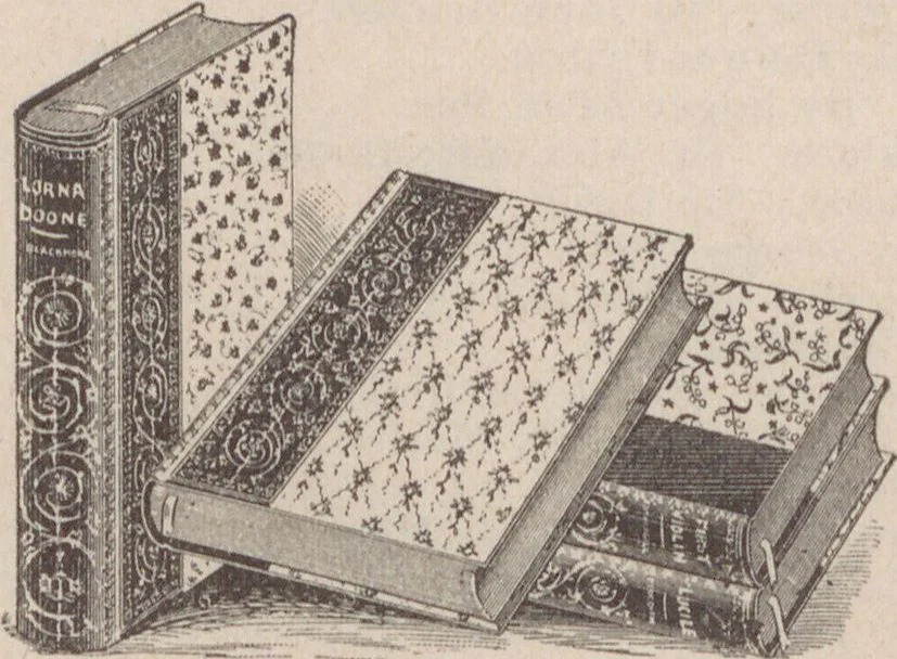 An illustration from Catalogue of miscellaneous and standard books, 1897-8 / R.H. White Co, 1897, leaf 20