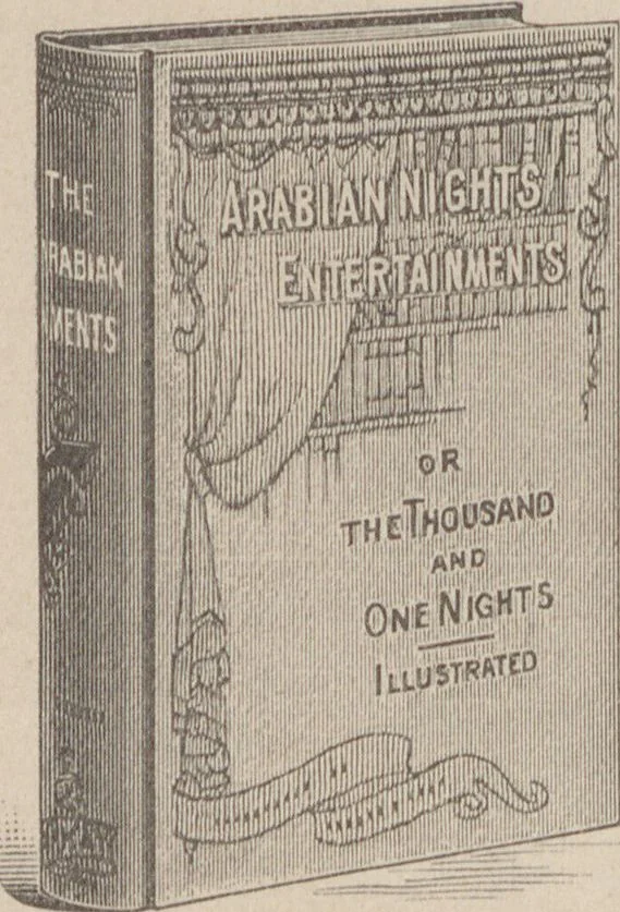 An illustration from Catalogue of miscellaneous and standard books, 1897-8 / R.H. White Co, 1897, leaf 4