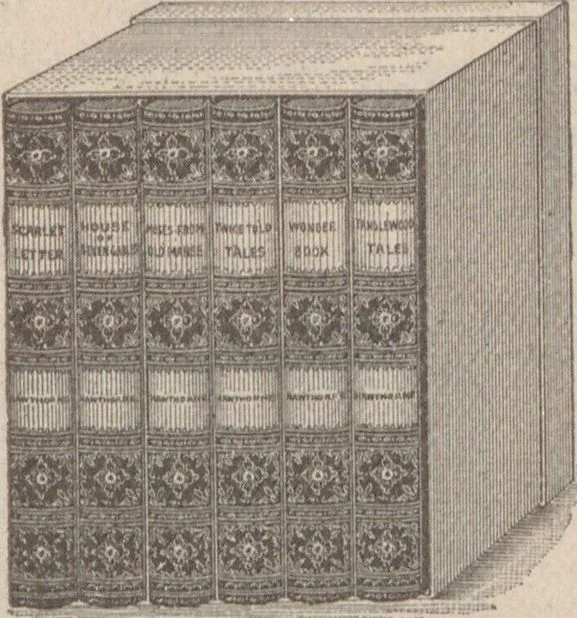 An illustration from Catalogue of miscellaneous and standard books, 1897-8 / R.H. White Co, 1897, leaf 41